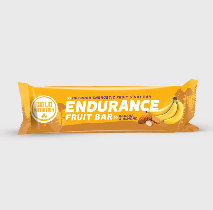 GoldNutrition Endurance Fruit Bar Almond-Banana single serve packet