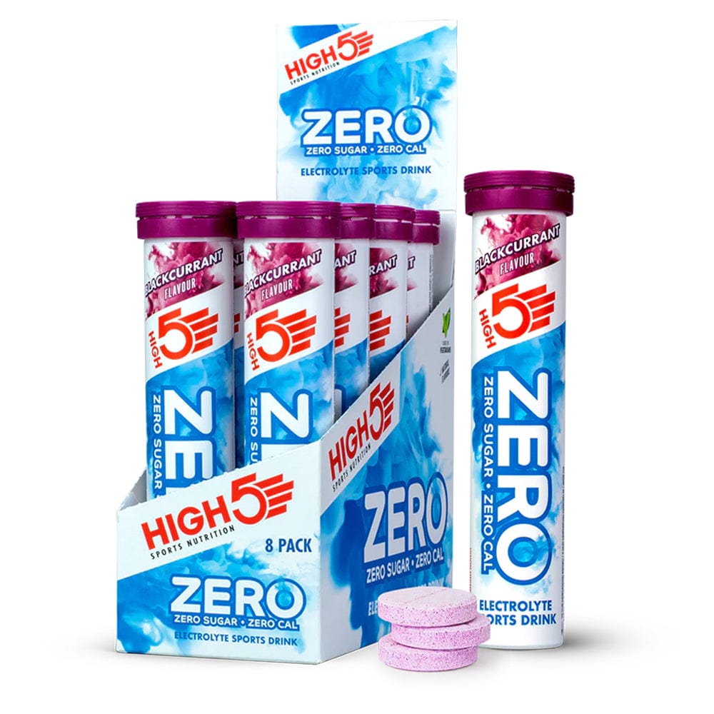 HIGH5 ZERO Citrus electrolyte tablet tube with 20-serving label