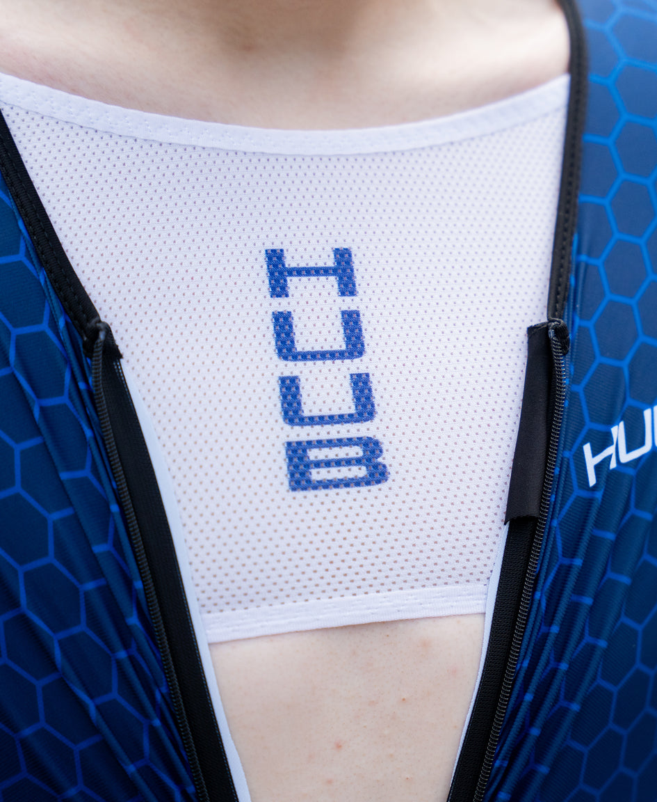 HUUB Aero-Bridge Full Sleeve Base Layer rear view showing full-sleeve coverage.