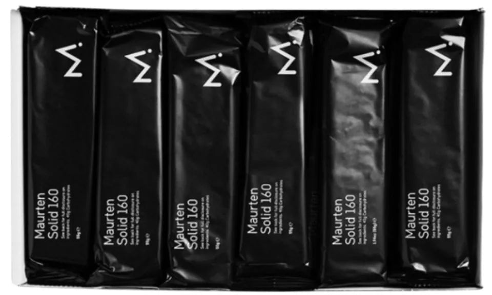 Maurten Solid 160 sports nutrition carb bar, single-serve Maurten energy bar with natural ingredients for active athletes