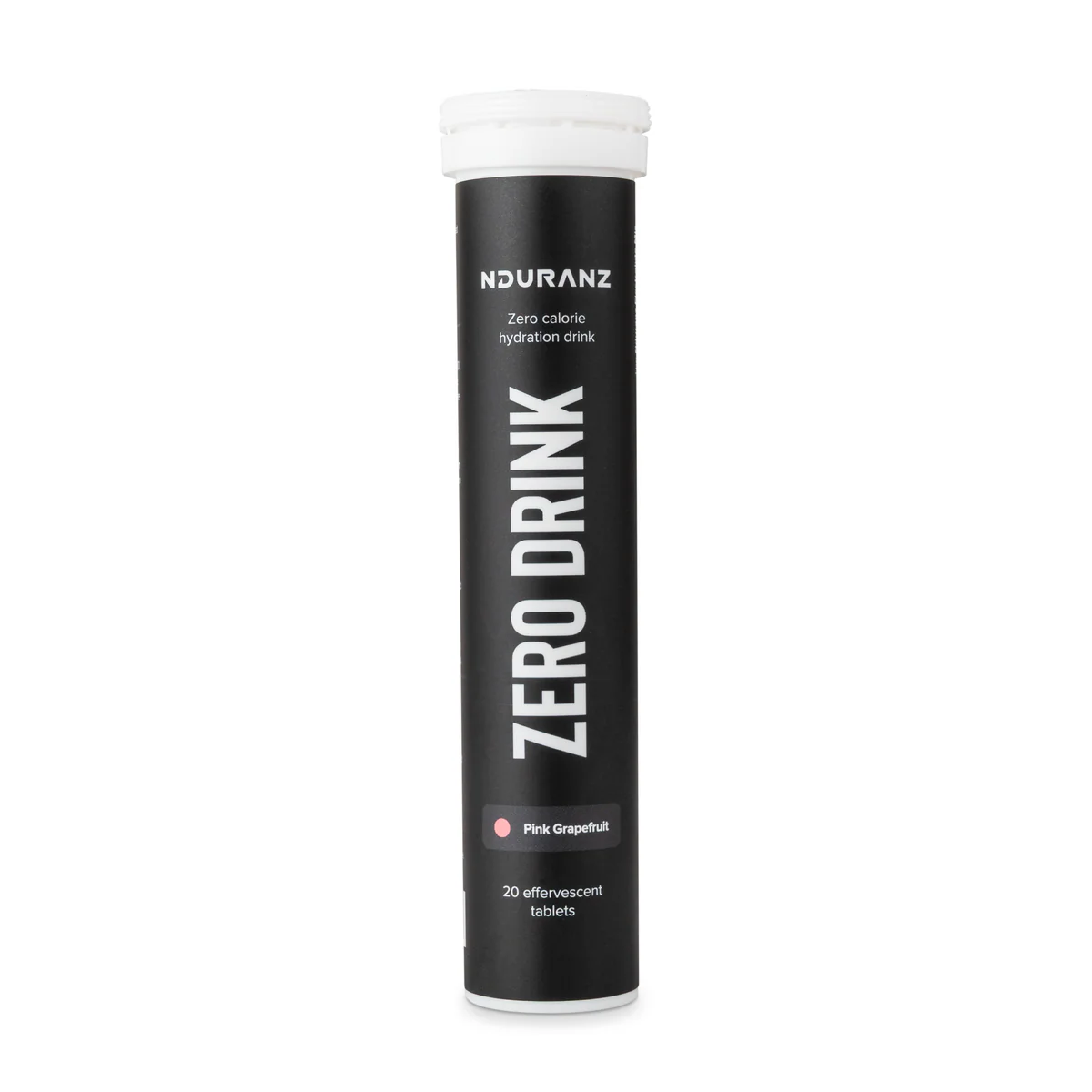 Nduranz Zero Drink Citrus electrolyte tablets single tube front view