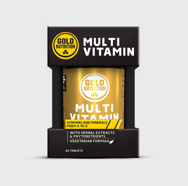 GoldNutrition Multivitamin and Mineral Tablets supplement bottle.