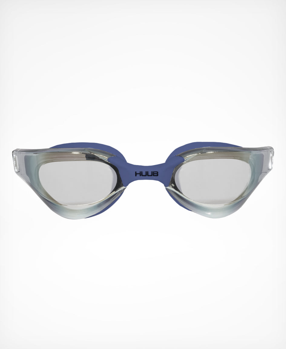 HUUB Lurz Swim Goggle in Steel Blue with mirror lens