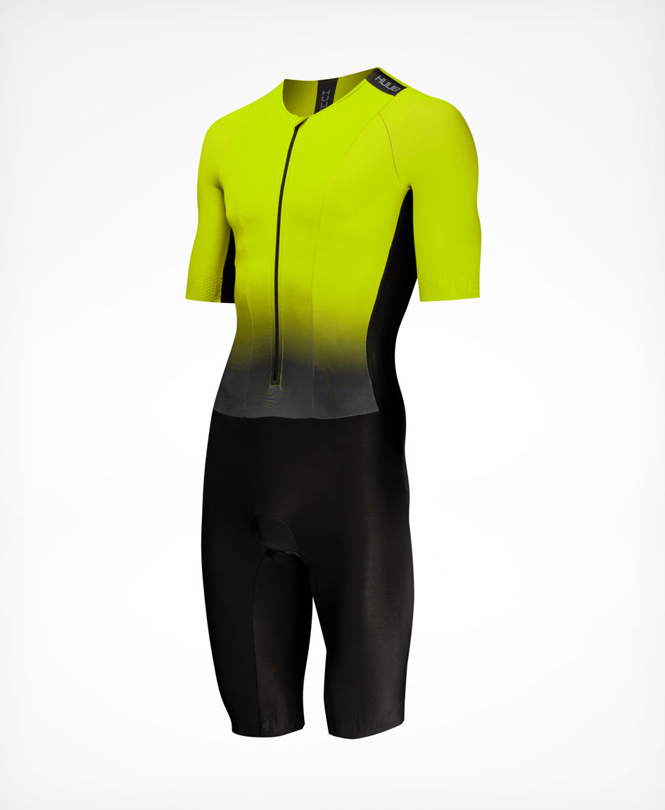 HUUB TC Performance men's tri suit long sleeve and torso detail