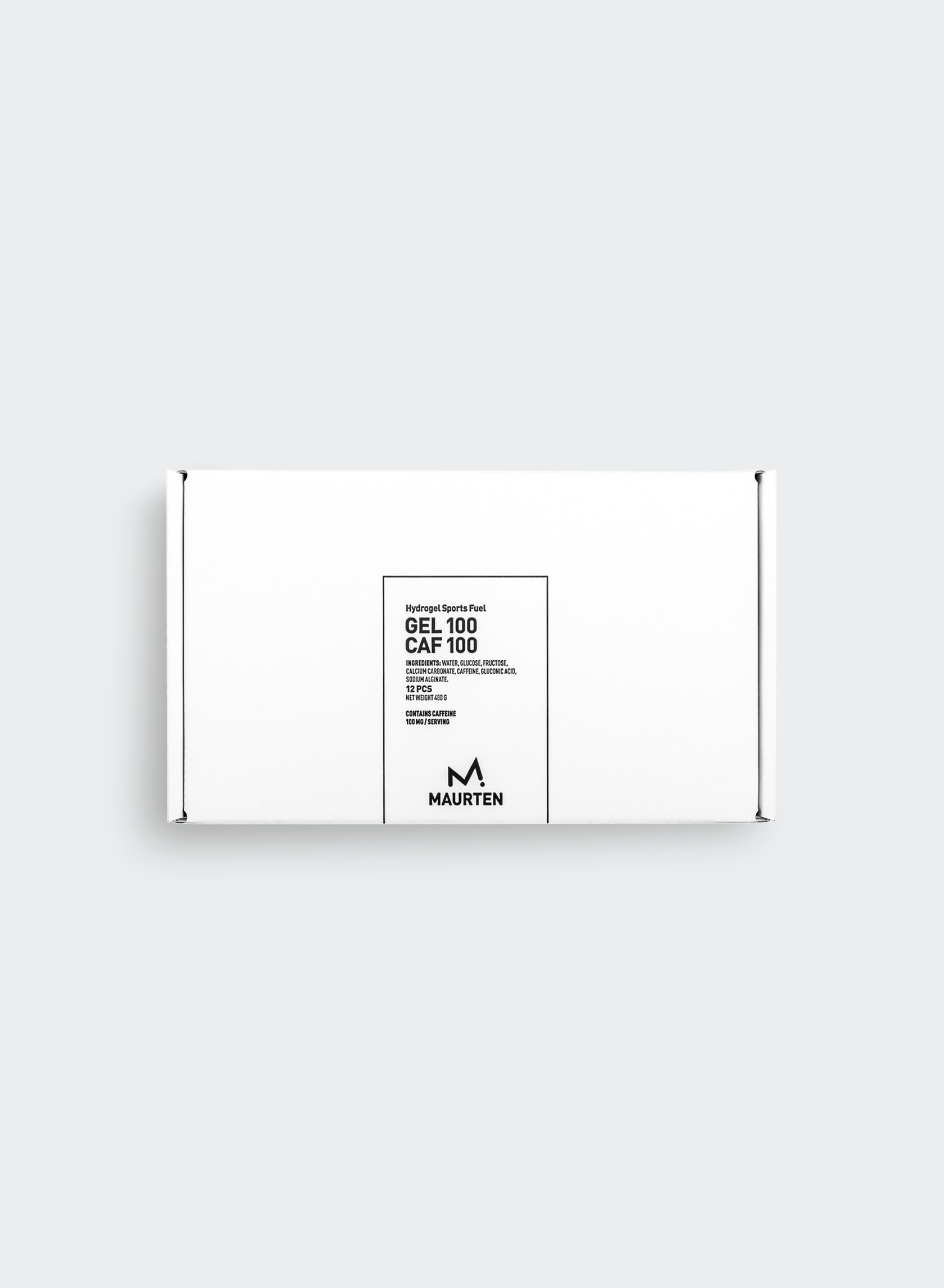 Maurten Gel 100 Caf 100 caffeinated hydrogel energy gel sachet view