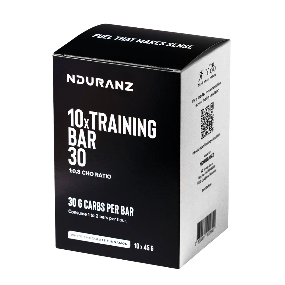 Nduranz Training Bar 30g Vanilla Nut Nougat packet view