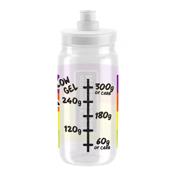 Precision Flow Bottle 300 and Flow Flask options for carrying Flow Gel