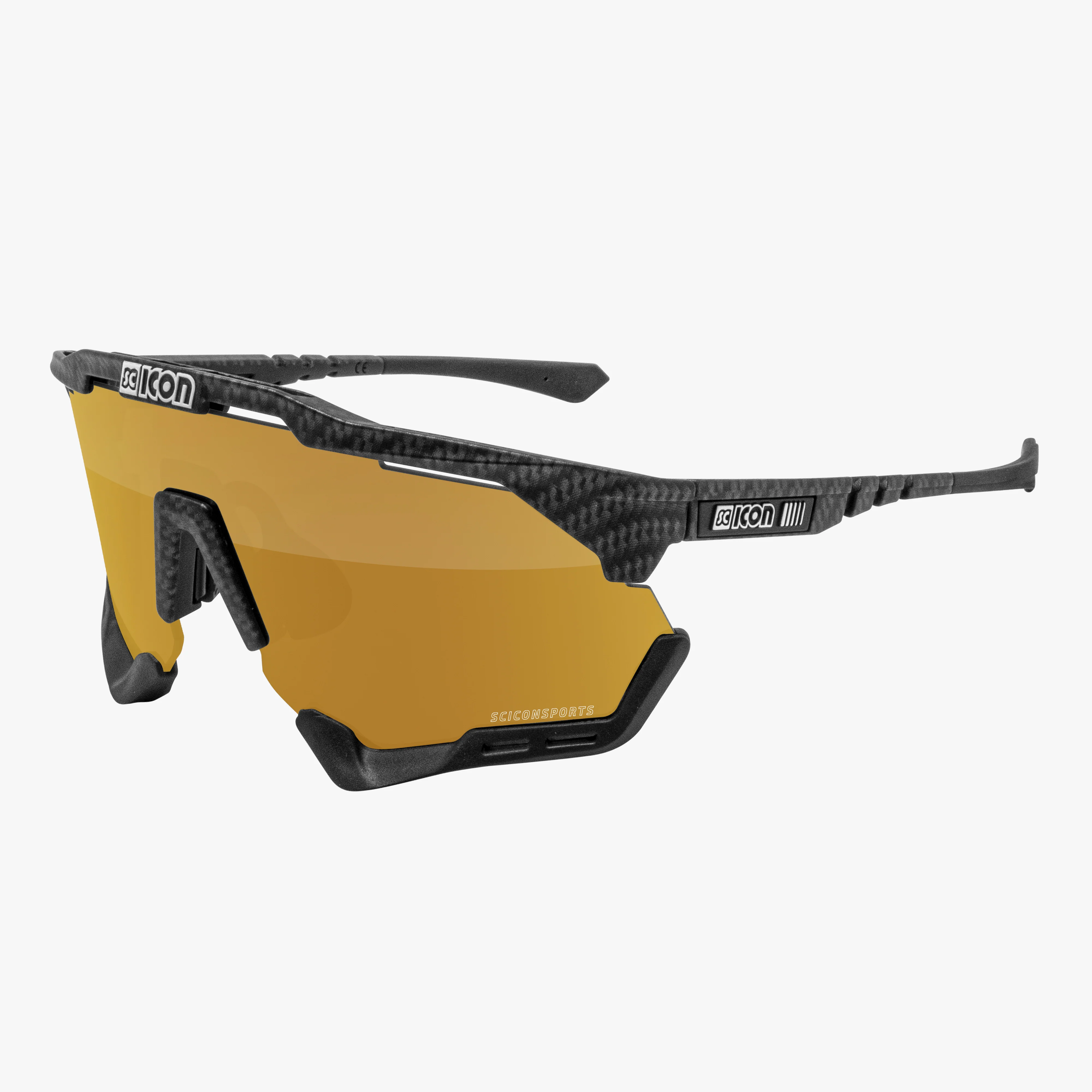 Scicon AEROSHADE XL high-performance sport sunglasses with durable black frames and tinted lenses for active outdoor use