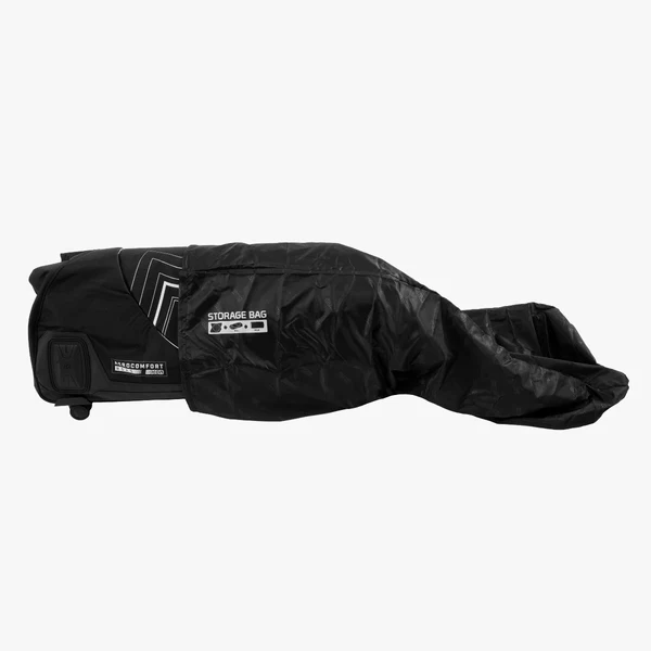 Scicon Aerocomfort MTB bike travel bag with padded compartments and durable wheels for secure mountain bike transport