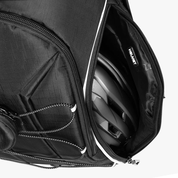 Scicon Backpack Pro 35L with ergonomic shoulder straps and multiple compartments, designed for travel and everyday use.