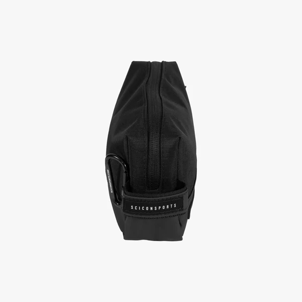 Scicon electronics travel organizer pouch with multiple compartments for cables, chargers, and accessories, compact and durable.