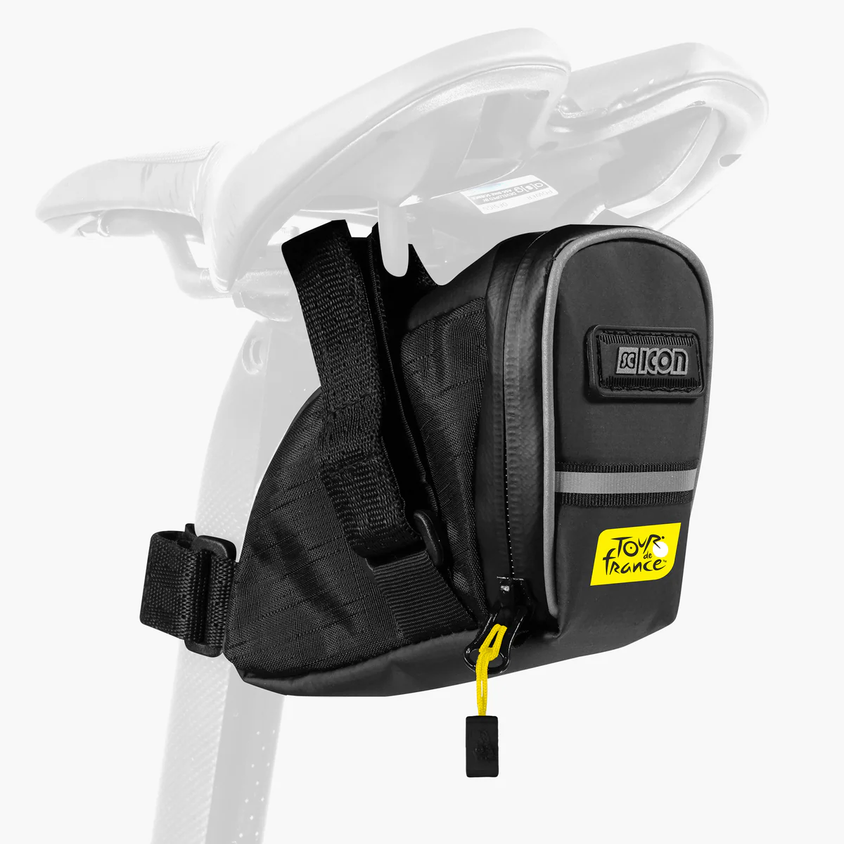 Saco de selim médio para ciclismo de estrada