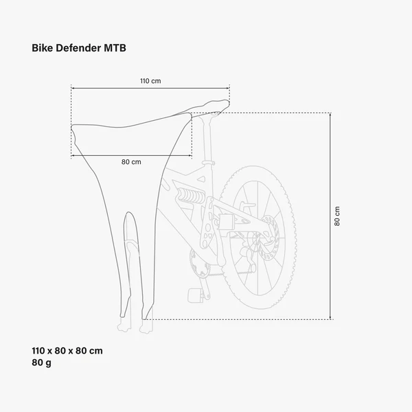 Cobertura de suportes para bicicletas MTB Roof Rack