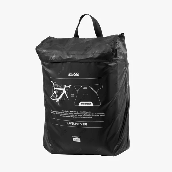 Scicon Soft Bike Travel Bag for Triathlon, durable case with padded compartments for bike protection during travel.