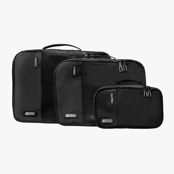 Conjunto de cubos de embalagem de viagem