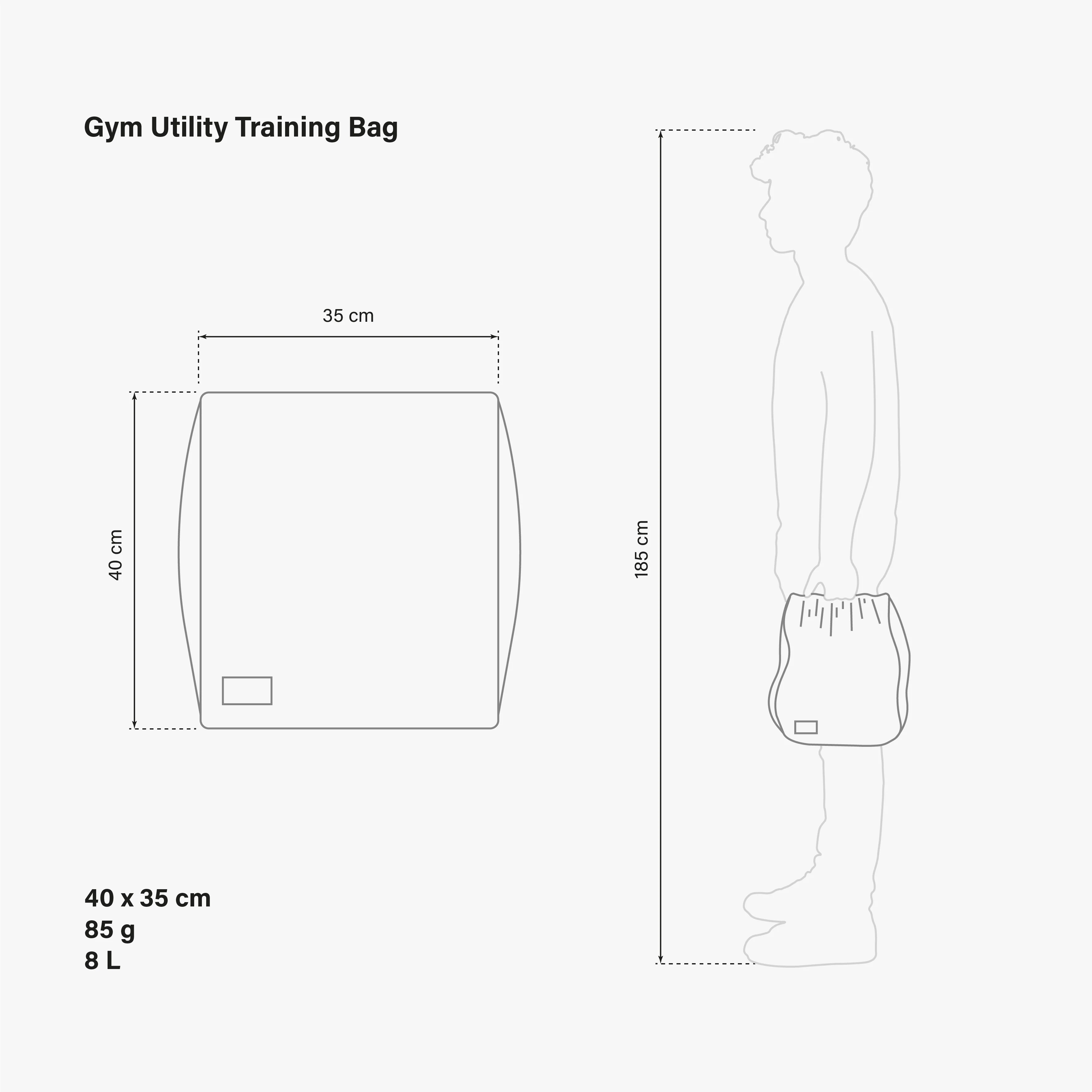 Scicon gym utility and training bag with multiple compartments, sturdy handles, and durable material for workout and travel use.
